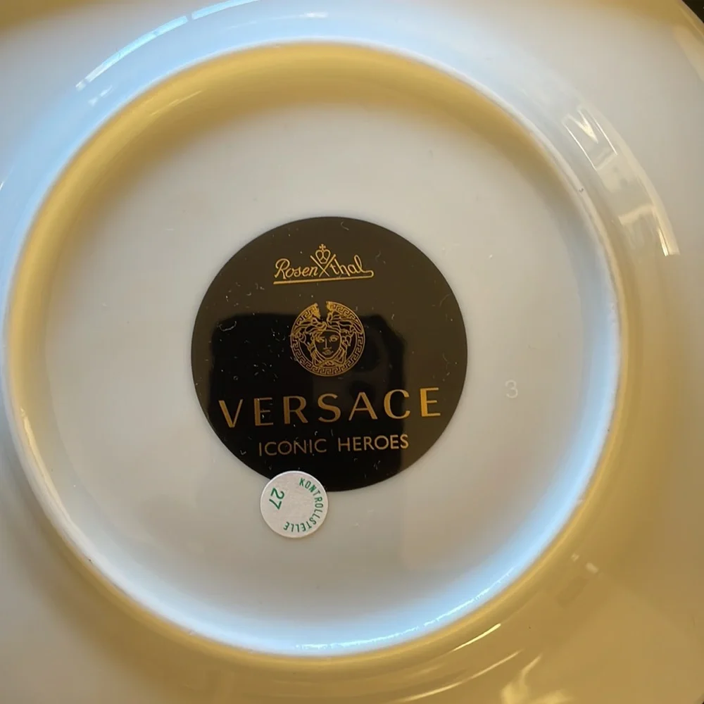 Rosenthal Versace Iconic Heroes Medusa Plate - Picture 4 of 8